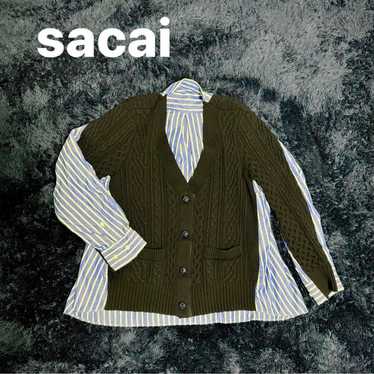 Sacai wool cardigan - Gem