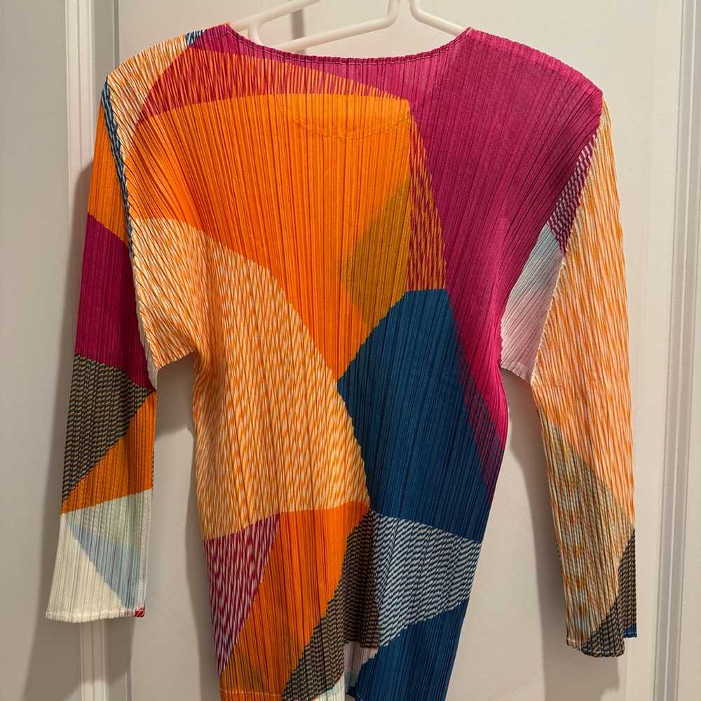 Pleats please issey miyake pleated blouses - image 2