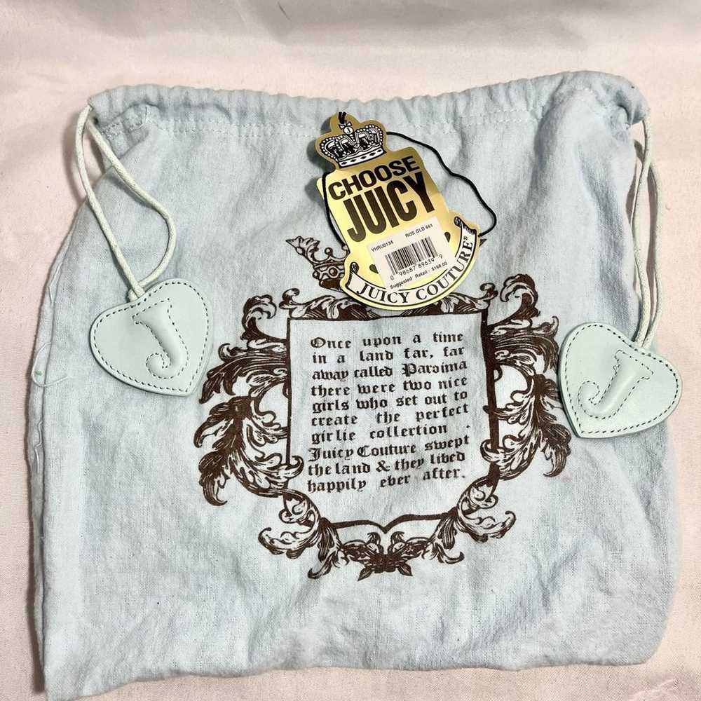 Juicy Couture NWT vintage y2k rare baby blue narr… - image 6