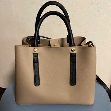 Bag, beige, like new, shoulder bag. - image 1