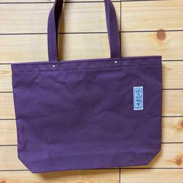 Shinsaburo Canvas Tote Bag Purple - image 1