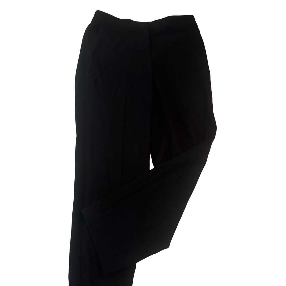 Designer St. John Women's Black Dress Pants Size 8 - image 1