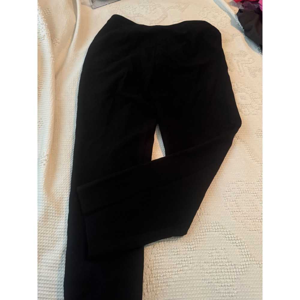 Designer St. John Women's Black Dress Pants Size 8 - image 5