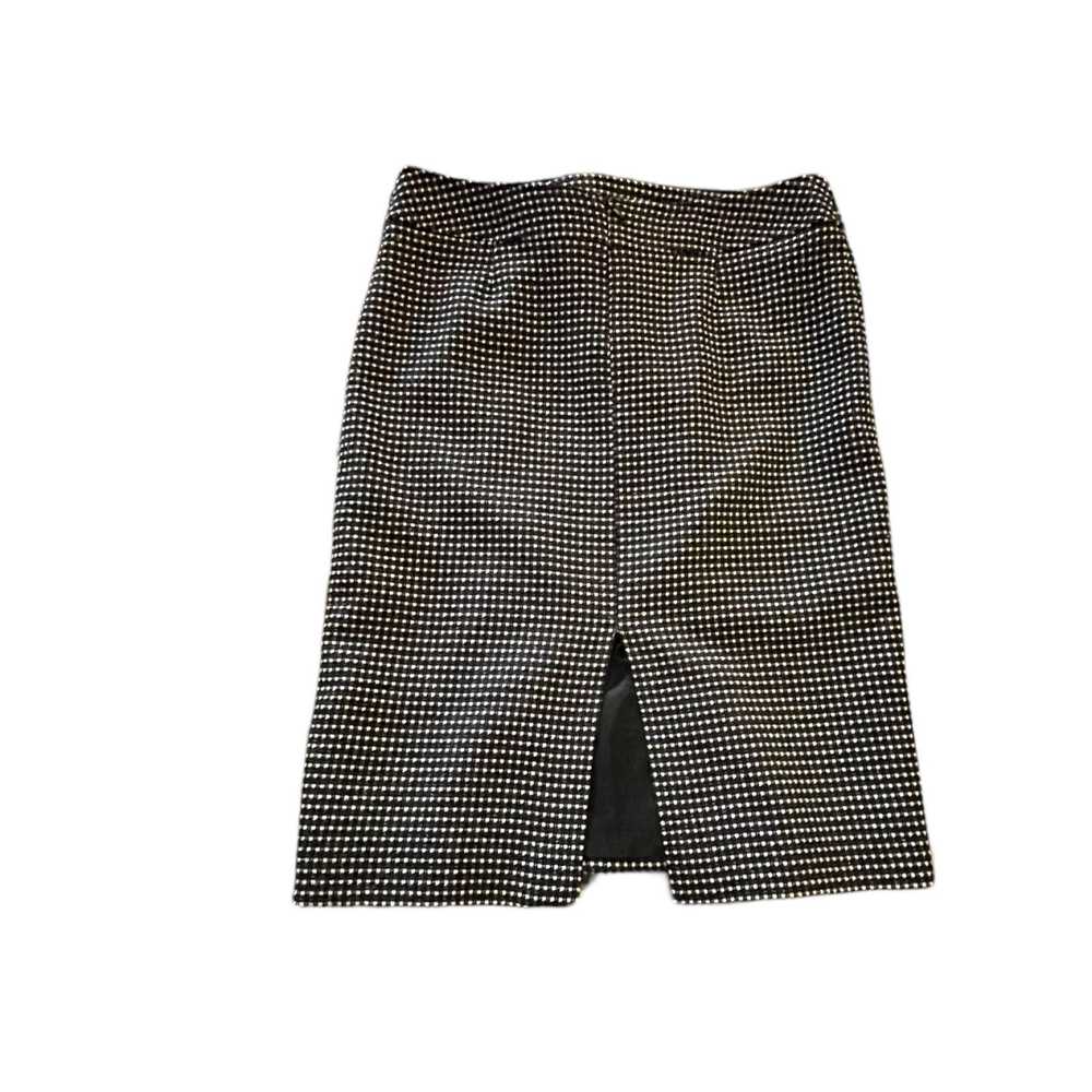 Elie Tahari Tahari Black and White Woven Tweed Sk… - image 3