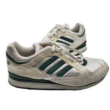 Adidas Adidas Mens White Tech Trainer Lace Retro … - image 1