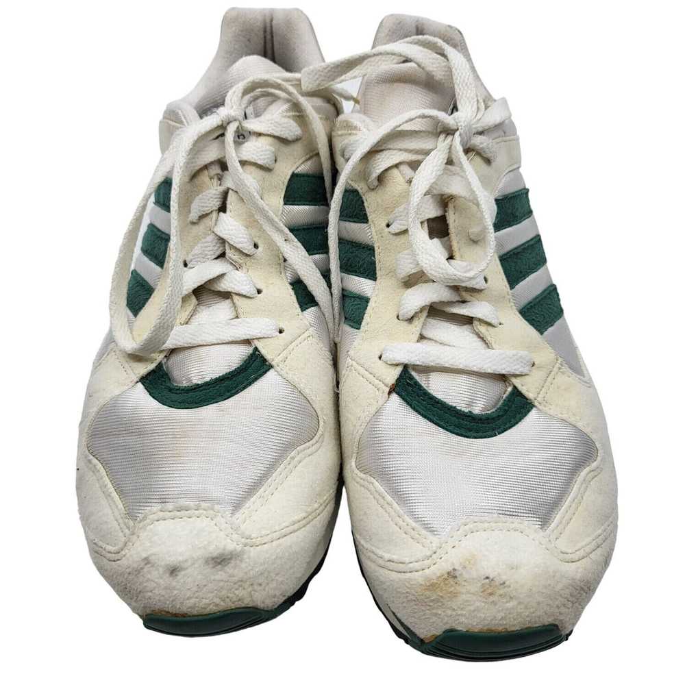 Adidas Adidas Mens White Tech Trainer Lace Retro … - image 6