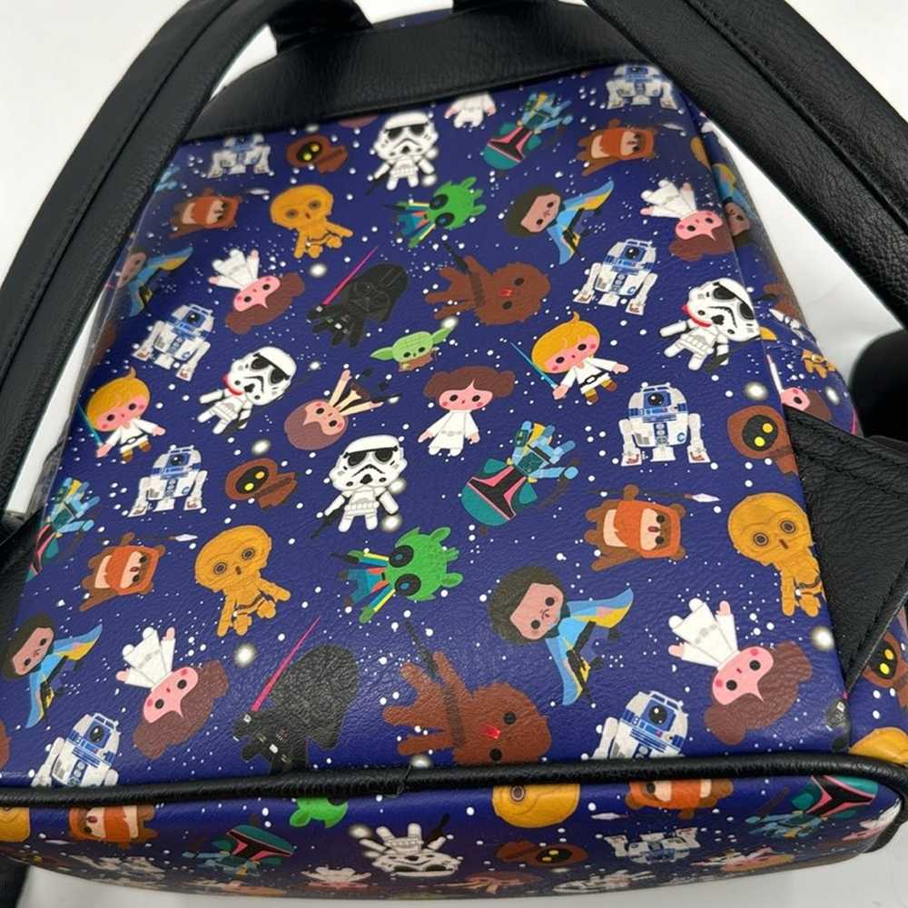 Disney Loungefly Backpack - Star Wars Cuties - image 4