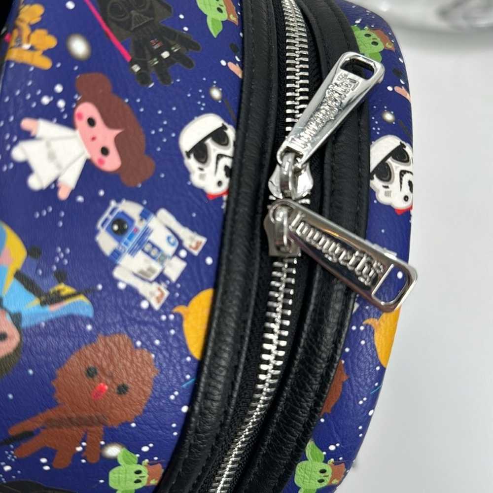 Disney Loungefly Backpack - Star Wars Cuties - image 6