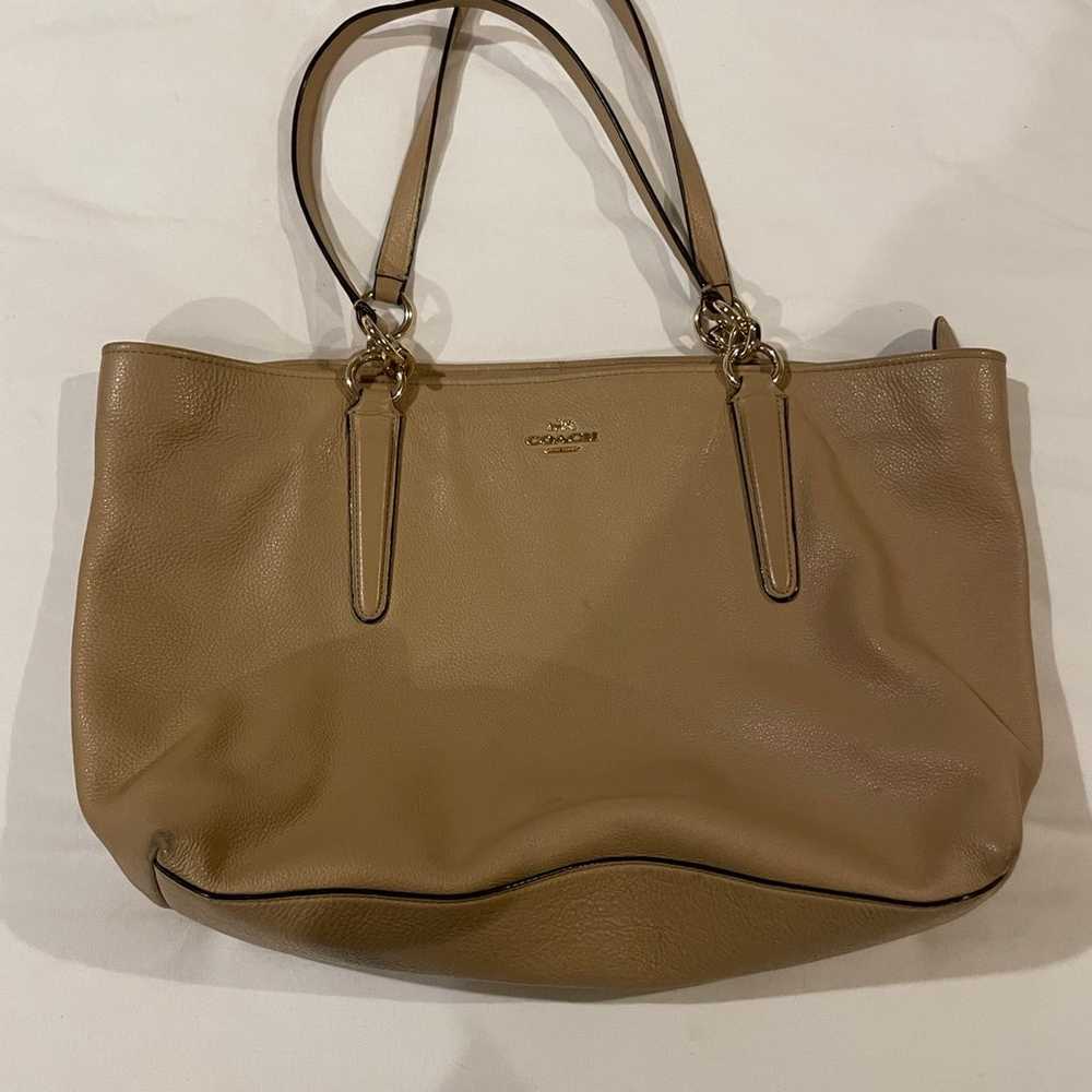 Coach Leather Handbag - image 2