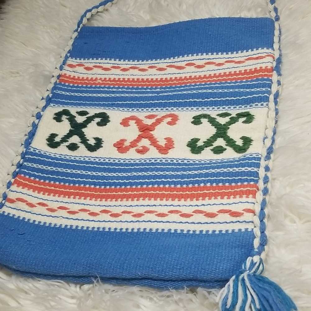 Vintage Handmade in Greece Boho Tote Bag - image 2