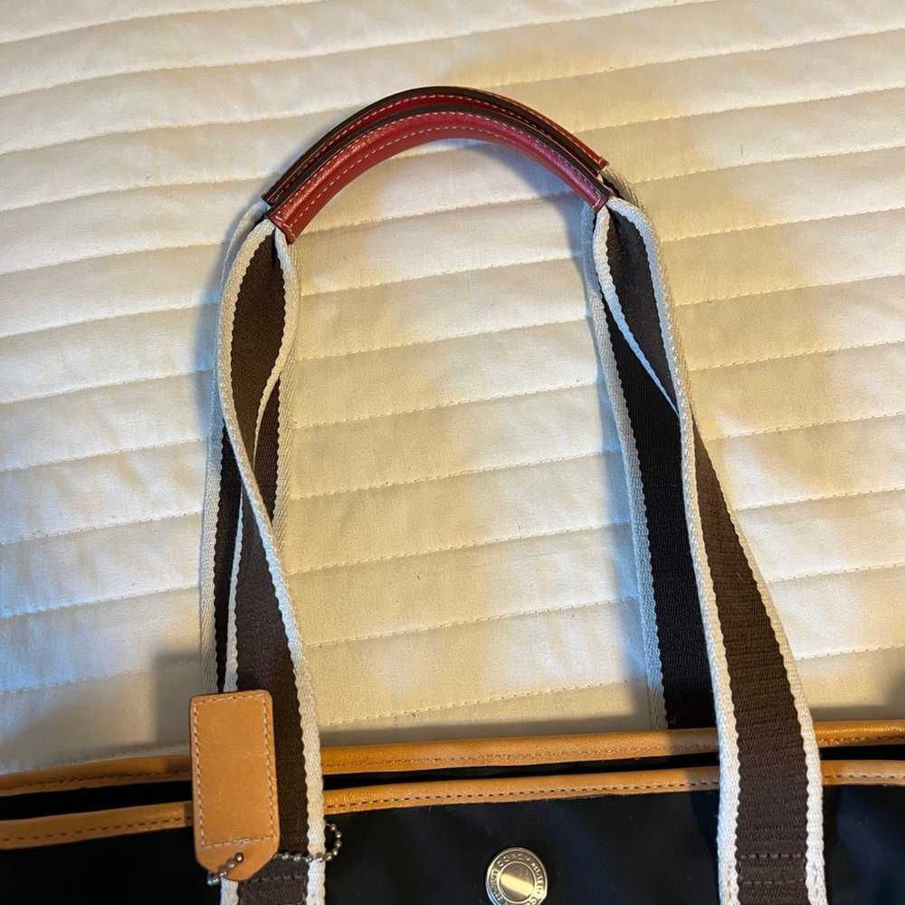 Vintage Coach Hampton Tote - image 5