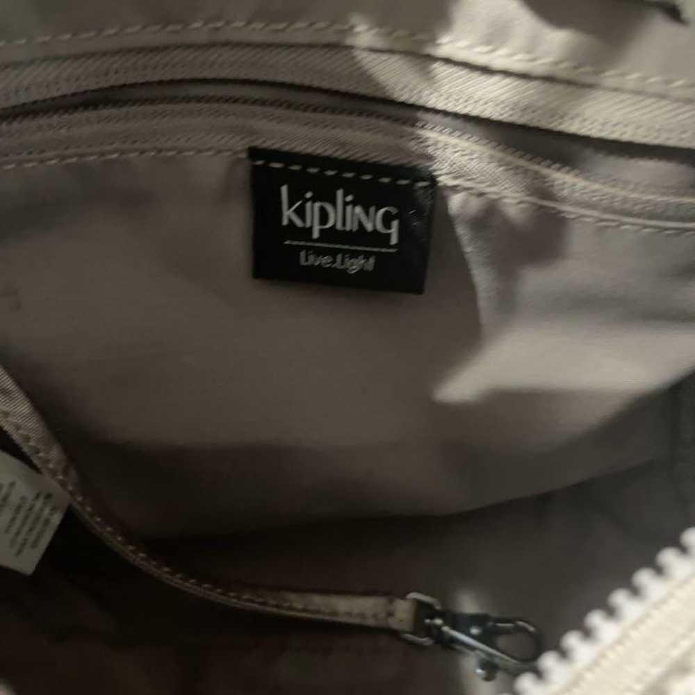 Kipling Shoulder Bag Silver - image 4