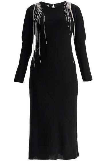 DRIES VAN NOTEN Davion Dress With Chains And Cryst