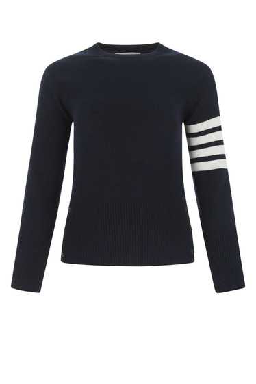 Navy Blue Wool Sweater - image 1