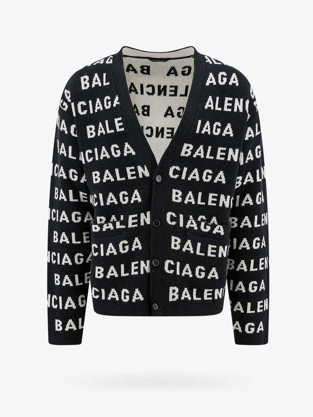 Balenciaga Man Black Knitwear - image 1