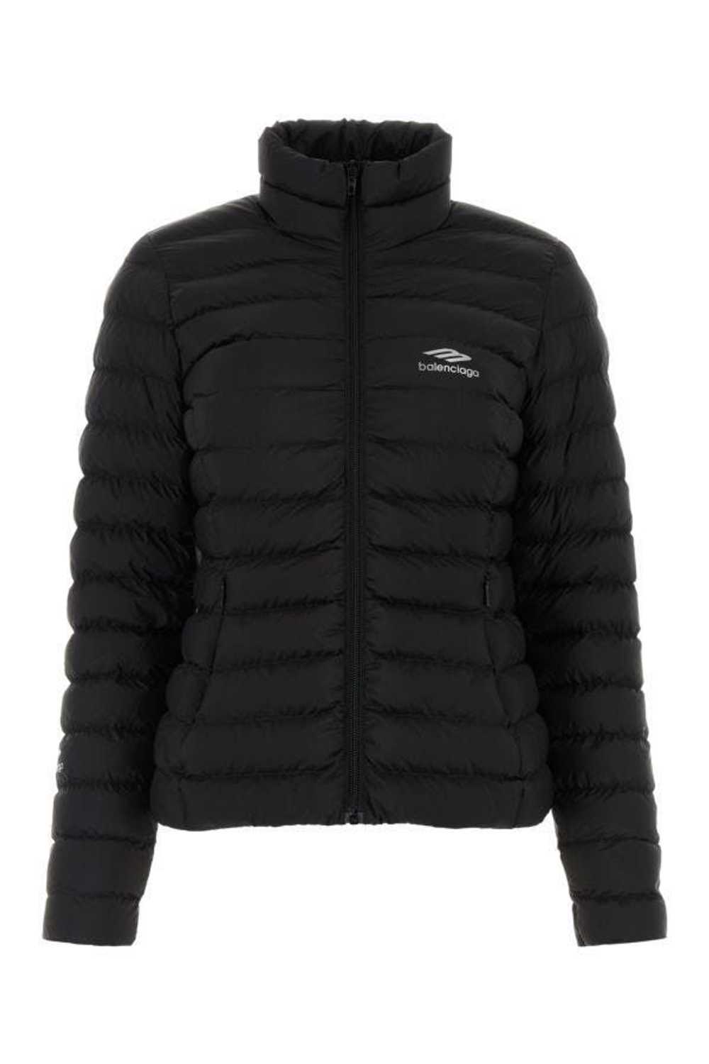 Black Nylon Padded Jacket - image 3