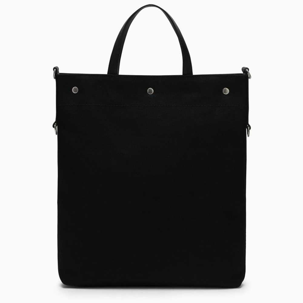 Saint Laurent North/South Tote Bag In Black Canvas - image 4