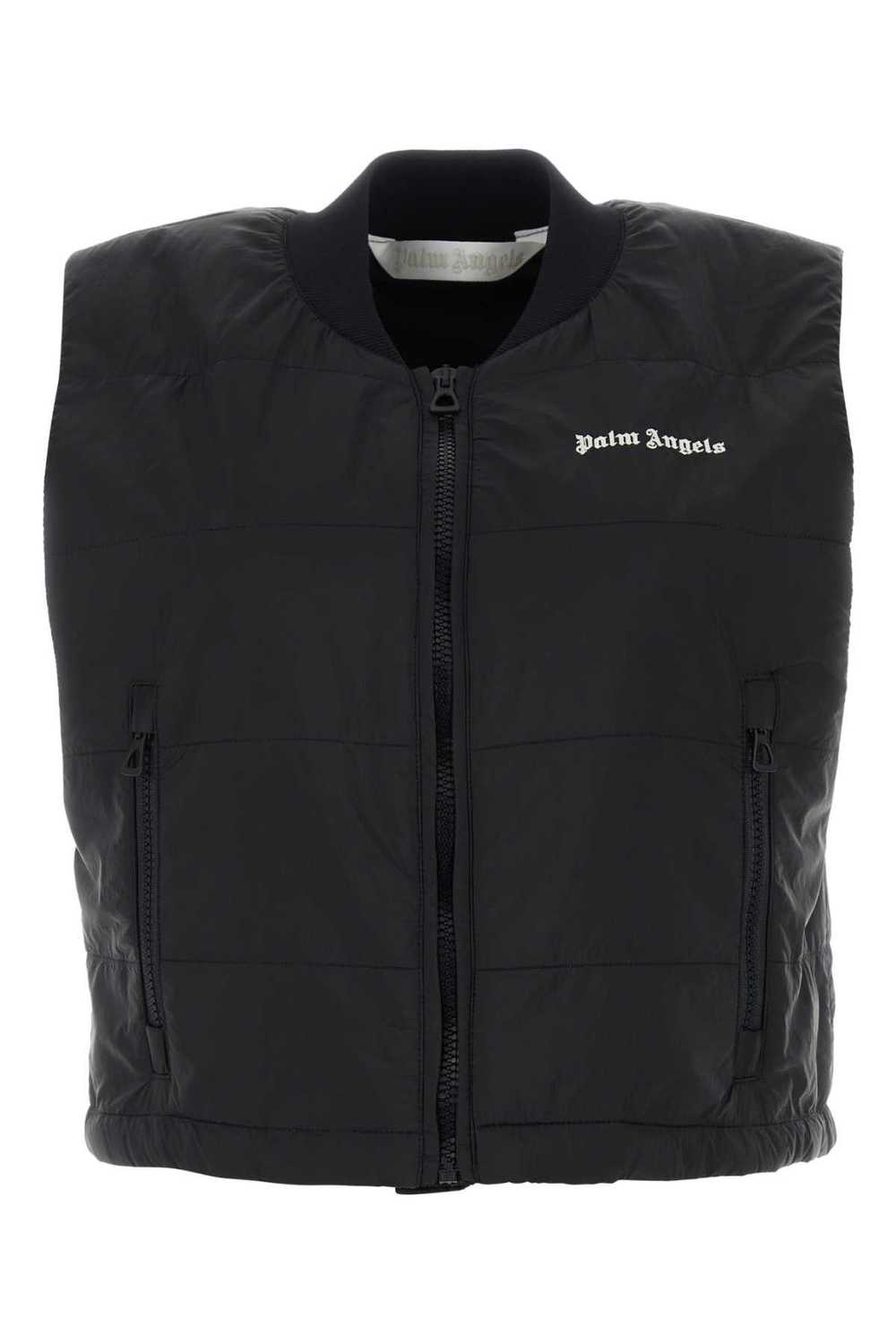 Black Nylon Vest - image 1