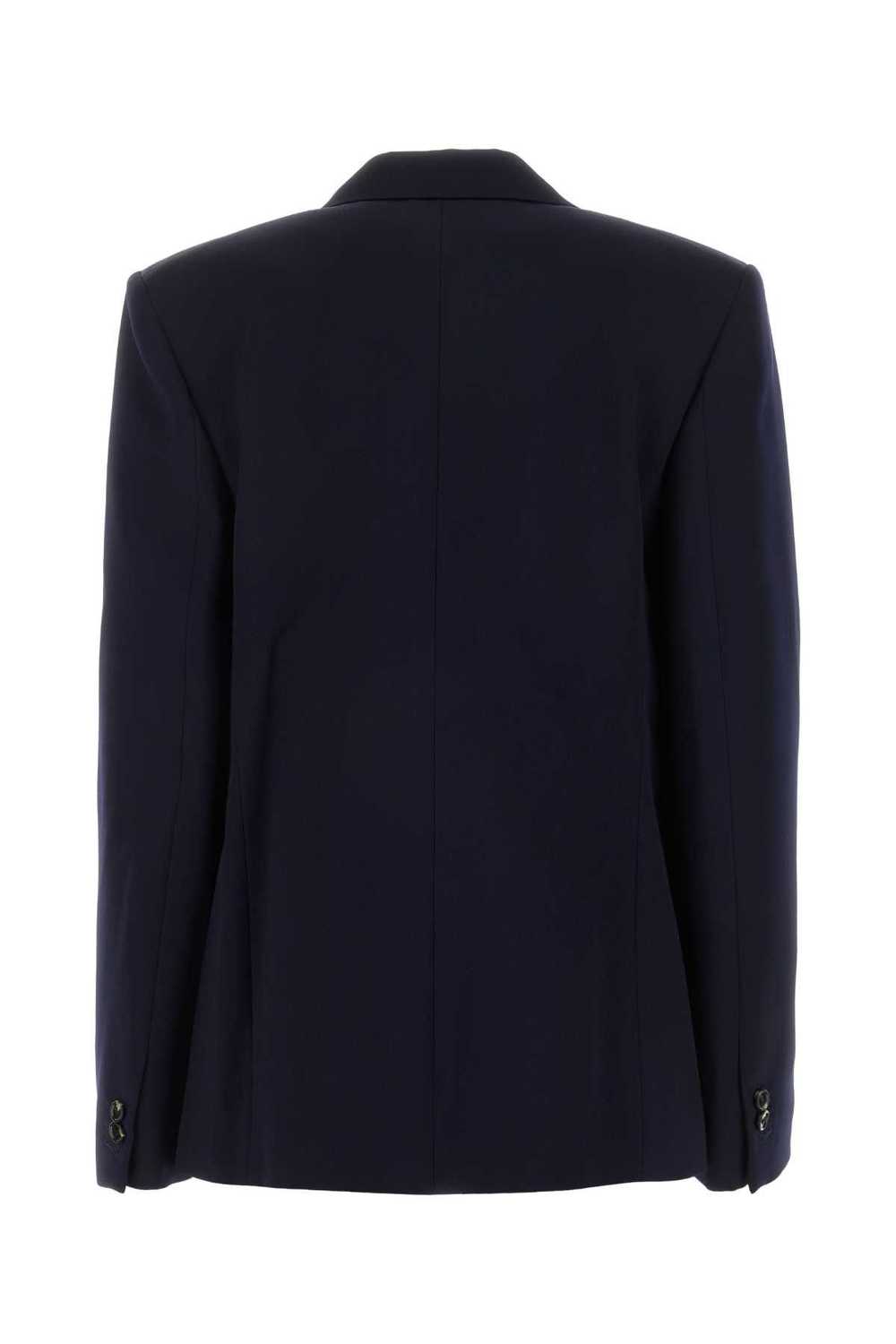 Navy Blue Wool Blazer - image 2