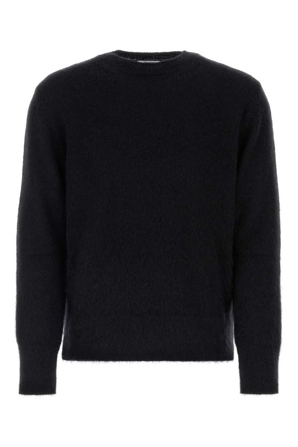 Black Mohair Blend Sweater - image 1