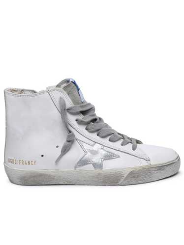 GOLDEN GOOSE 'Francy' White Leather Sneakers