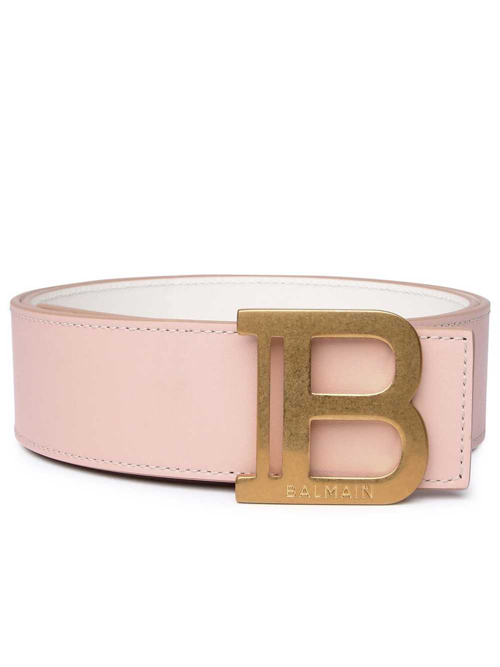 Pink Leather Belt - image 1