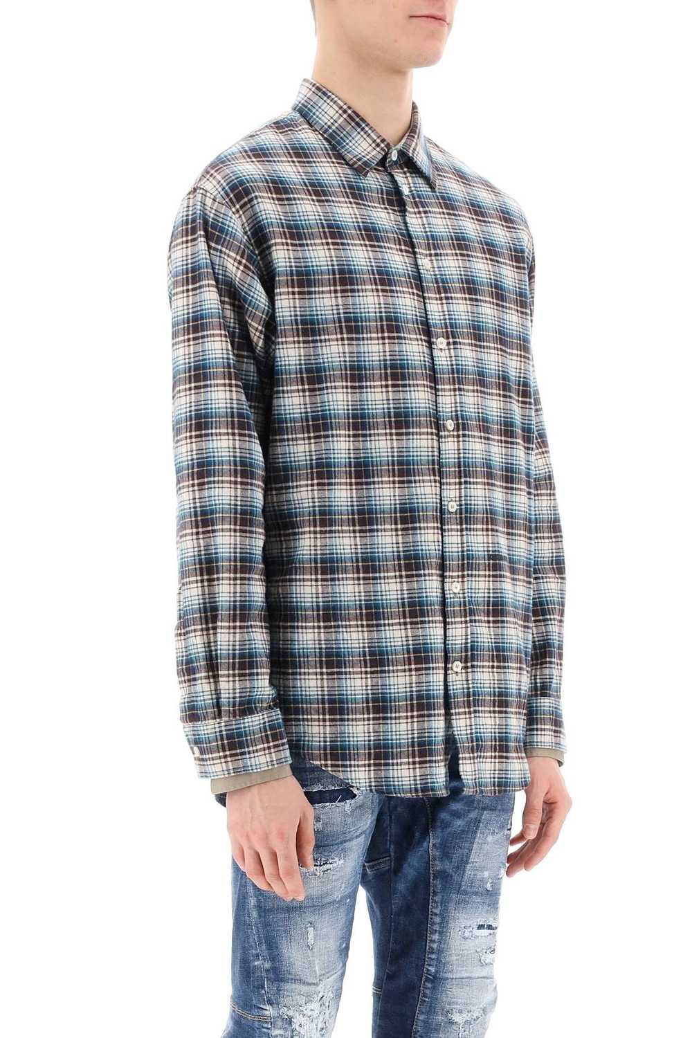 DSQUARED2 Check Shirt With Layered Sleeves - image 2