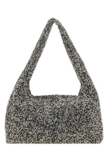 Black Rhinestones Handbag - image 1