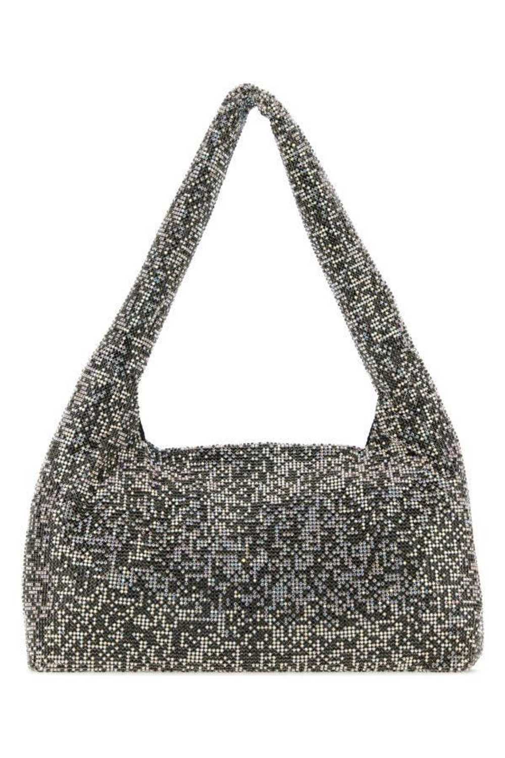 Black Rhinestones Handbag - image 3