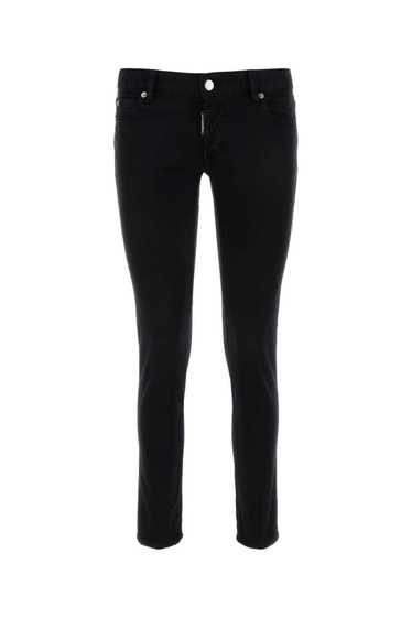 Black Stretch Denim Jennifer Jeans