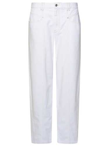 ISABEL MARANT ETOILE White Cotton Jeans