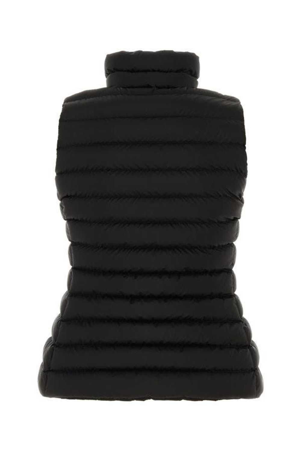 Black Nylon Sleeveless Jacket - image 4