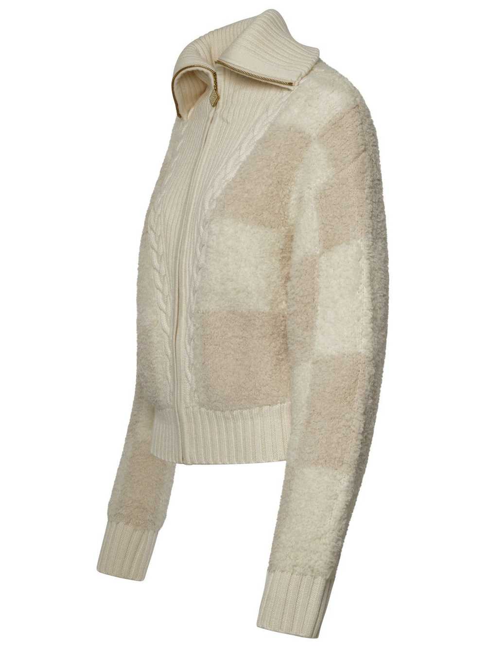 Ivory Wool Blend Sweater - image 2