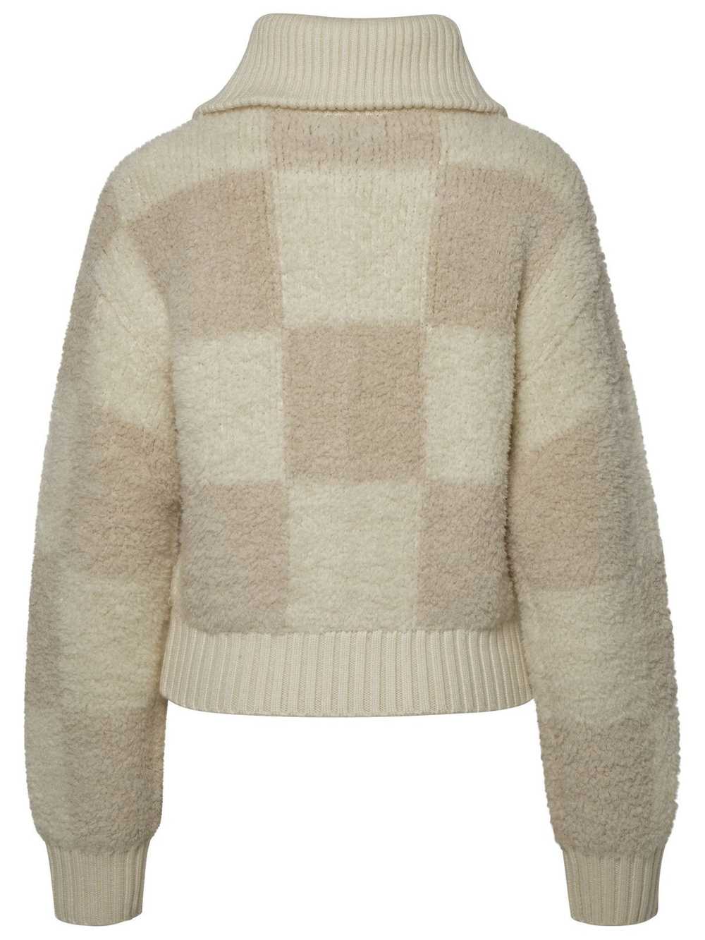 Ivory Wool Blend Sweater - image 3