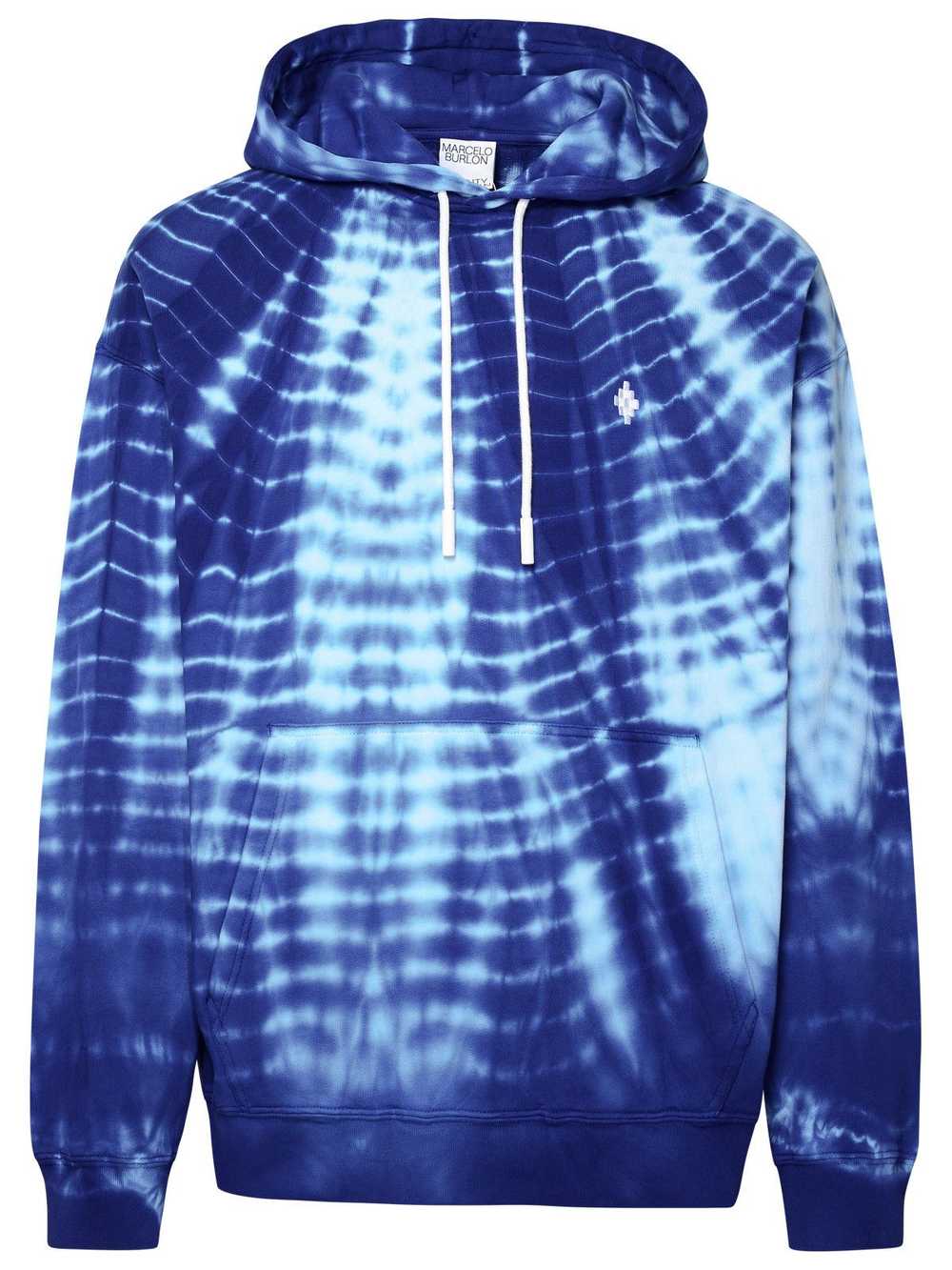 'Aop Soundwaves' Blue Cotton Sweatshirt - image 1