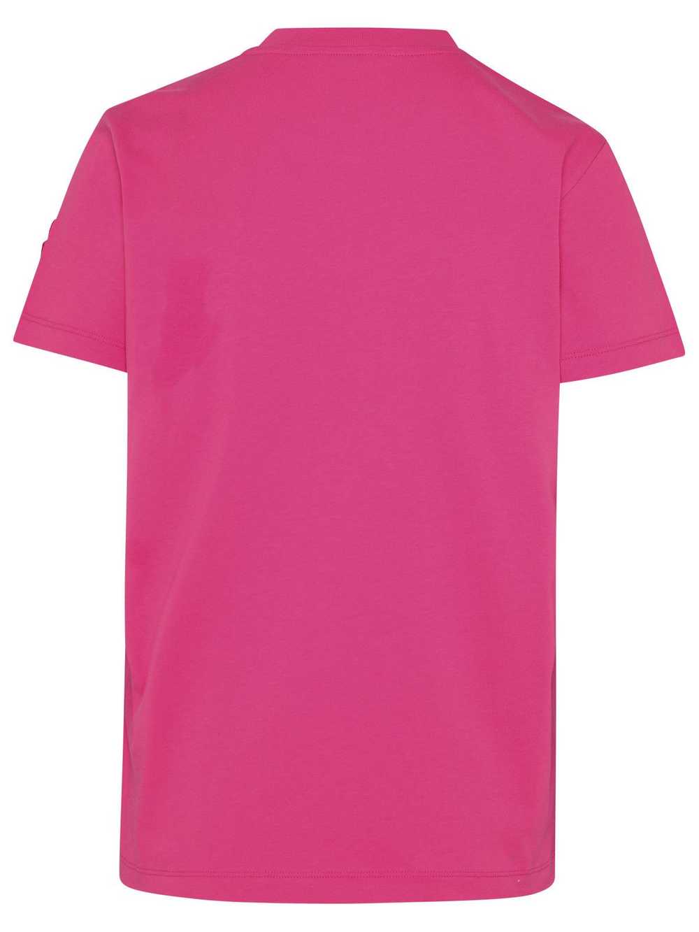 Fuchsia Cotton T-Shirt - image 3