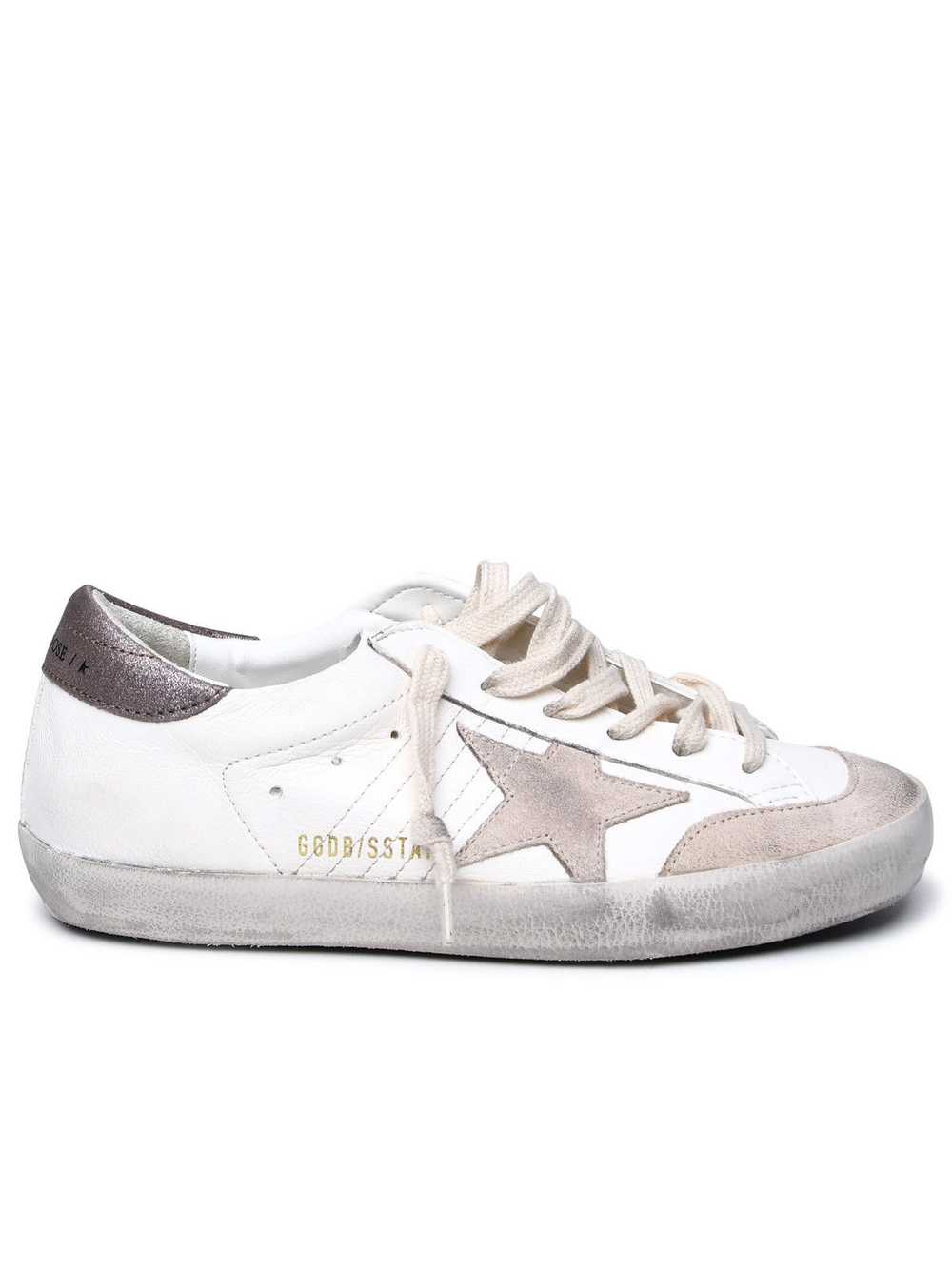 GOLDEN GOOSE White Leather Sneakers - image 1