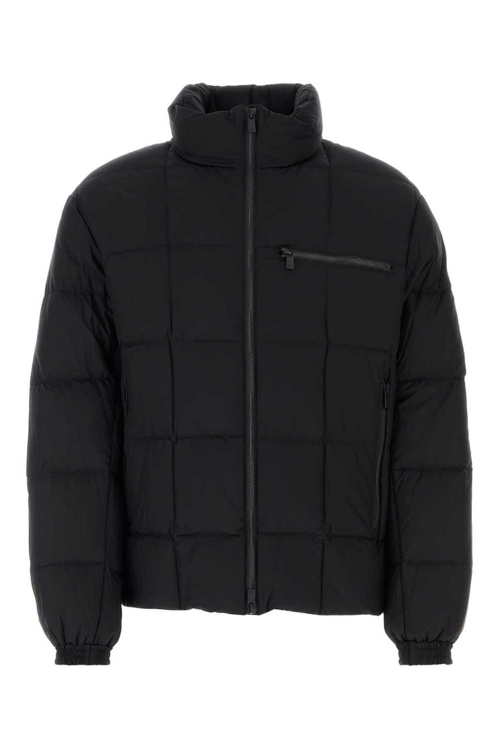 Black Nylon Down Jacket - image 1