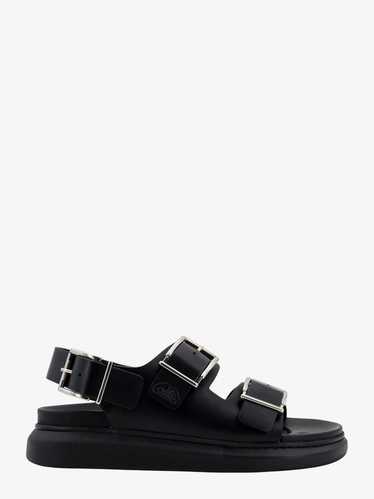 Alexander Mcqueen Man Black Sandals