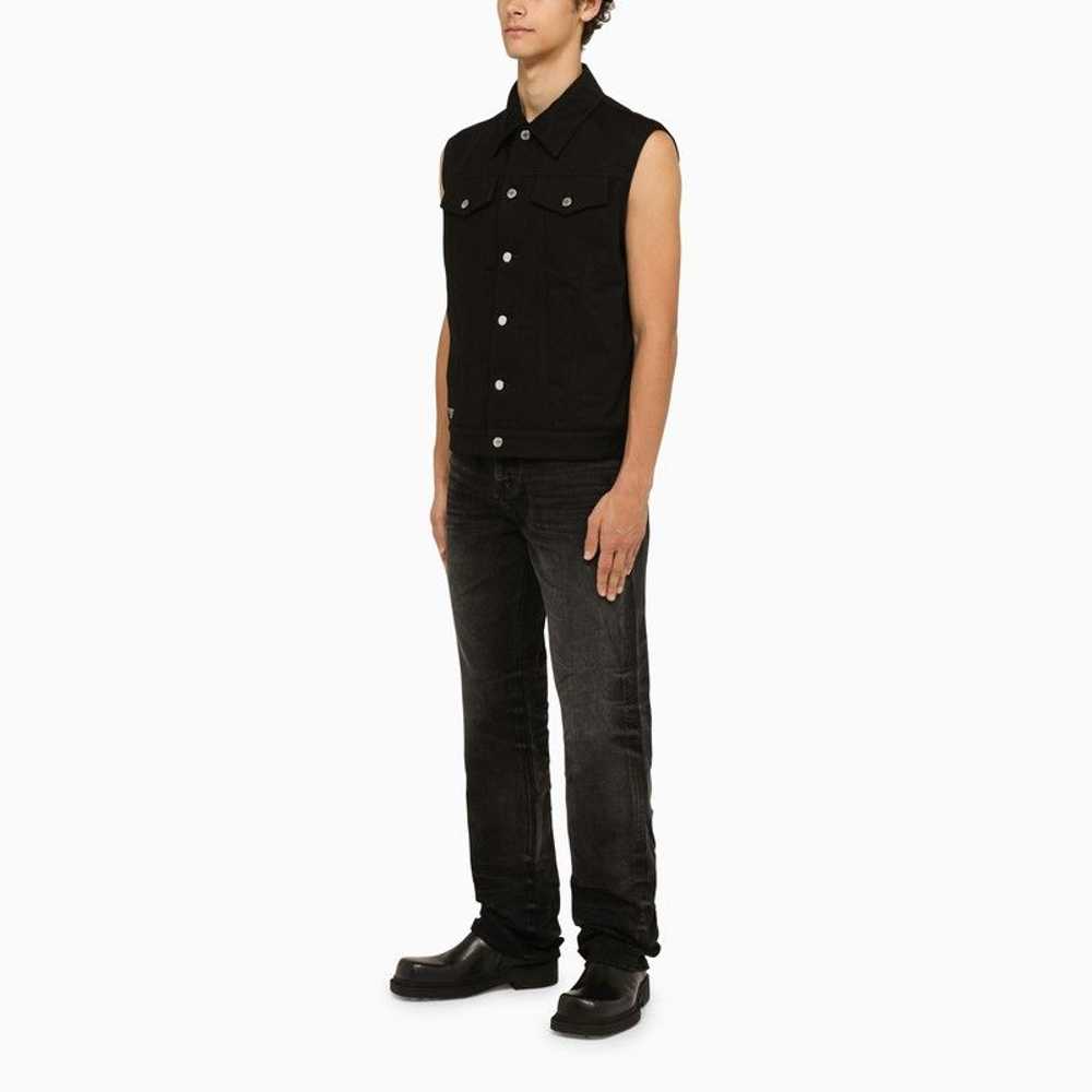 Prada Black Denim Waistcoat - image 2