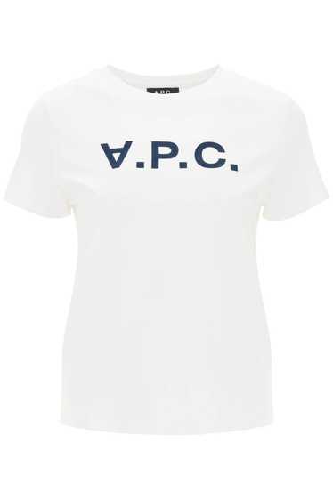 A.P.C. Flocked Logo T-Shirt - image 1