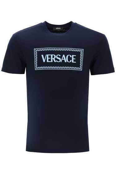 Versace Embroidered Logo T-Shirt