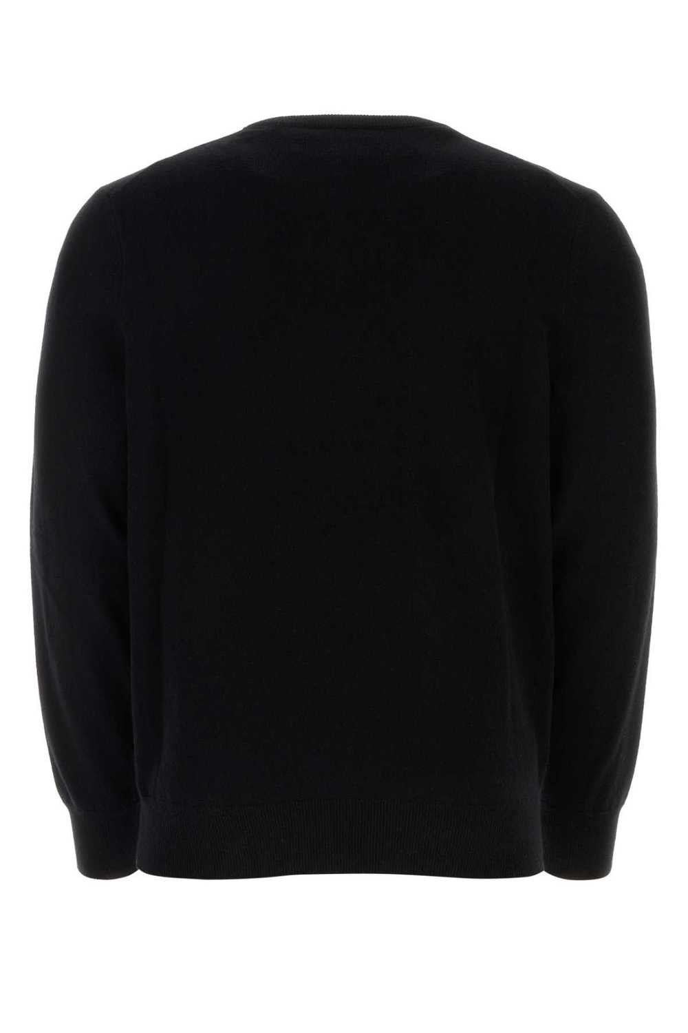 Black Cashmere Blend Sweater - image 2