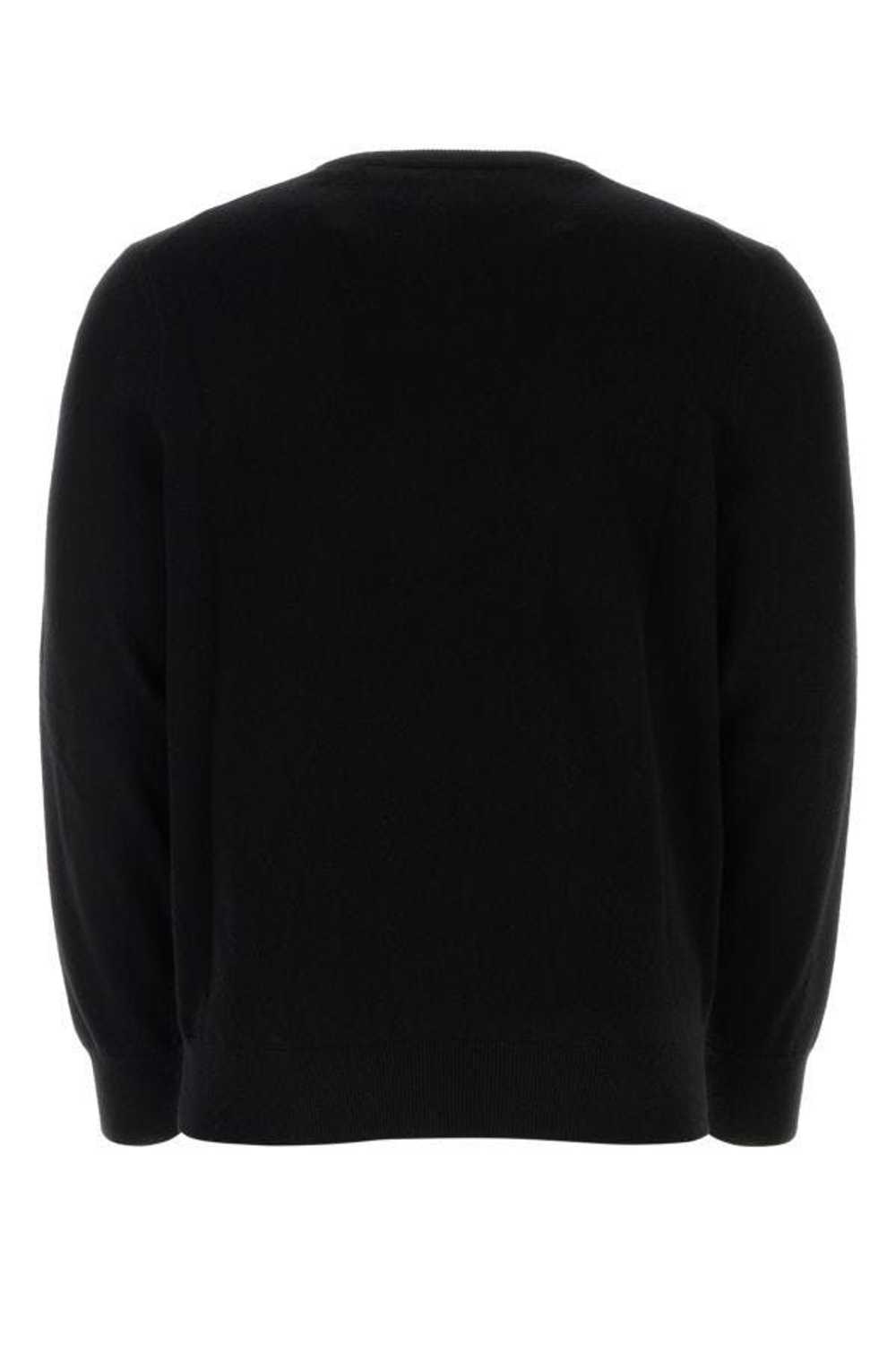 Black Cashmere Blend Sweater - image 4