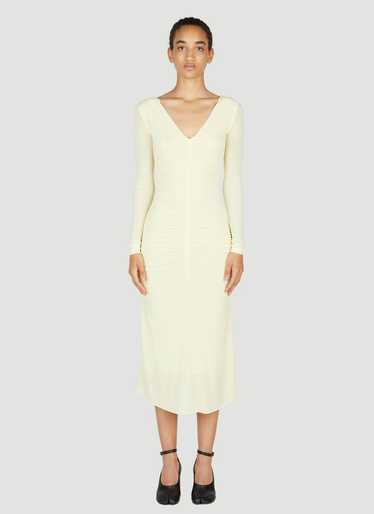 Laly Ruched Semi-Sheer Dress - image 1