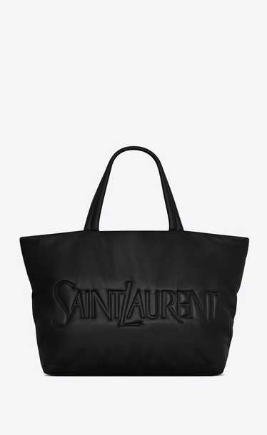 Saint Laurent leather tote bag