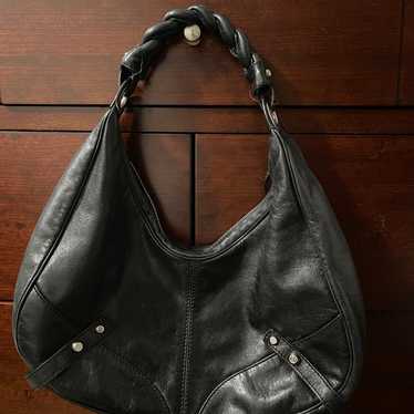 Francesco biasia black leather purse - image 1