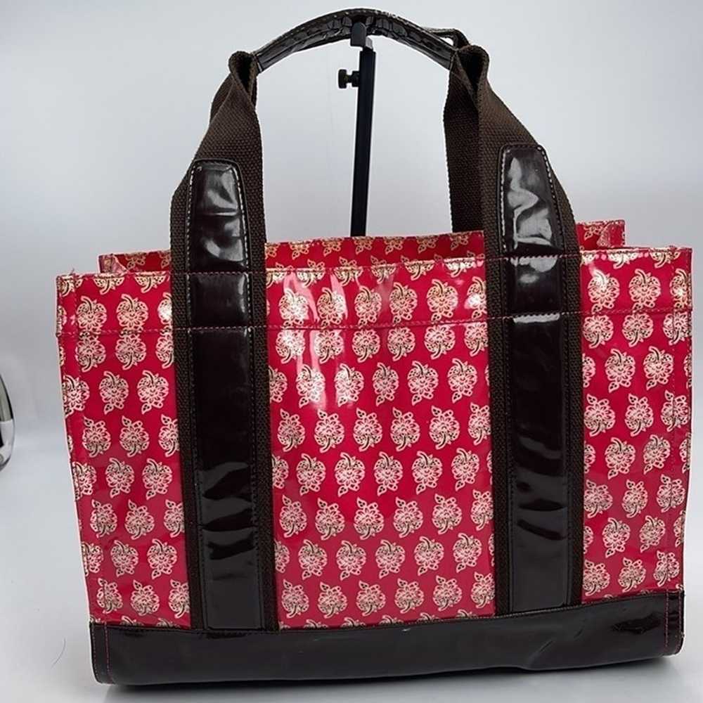 Tory Burch PVC Floral Exterior Tote Bag - image 4