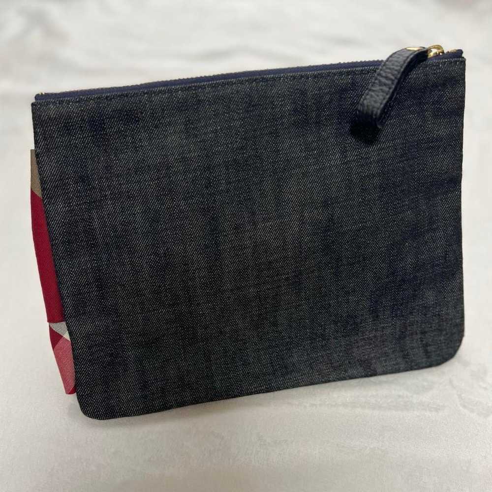 【Mint Condition】Blue Label Clutch Bag - image 2