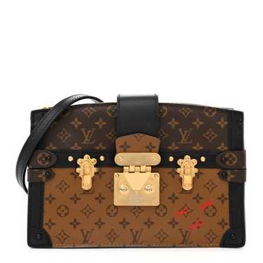 LOUIS VUITTON Reverse Monogram Trunk Clutch